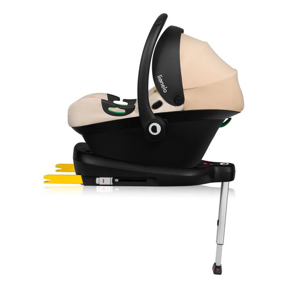 Lionelo Astrid i-Size – autosedačka pro novorozence (40–87 cm | 0–13 kg | 0–15 měsíců), Baza: bez bazy, Kolor: Beige Sand, 9 zdjęcie