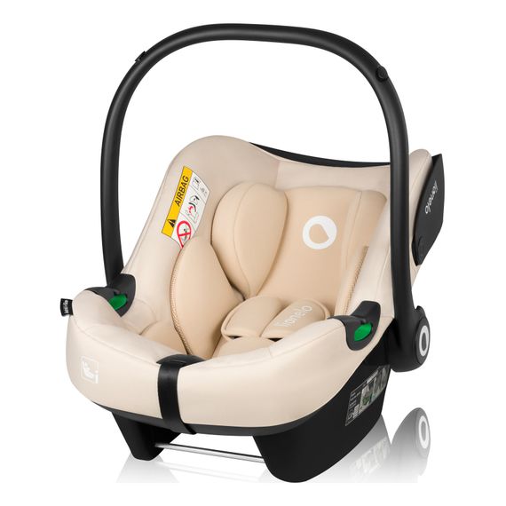 Lionelo Astrid i-Size – autosedačka pro novorozence (40–87 cm | 0–13 kg | 0–15 měsíců), Baza: bez bazy, Kolor: Beige Sand, 16 zdjęcie