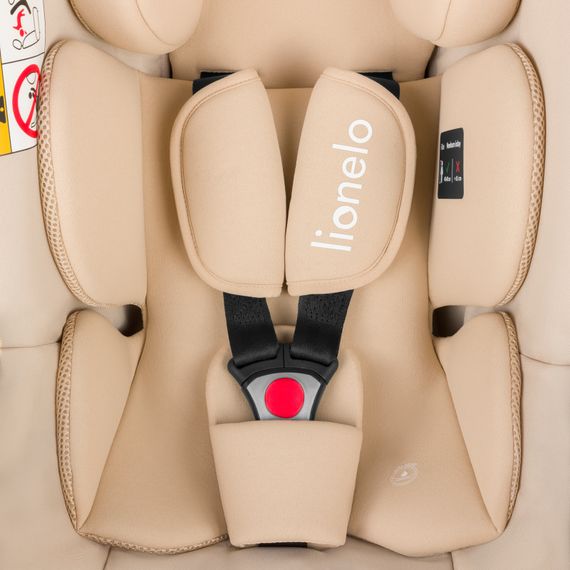 Lionelo Astrid i-Size – autosedačka pro novorozence (40–87 cm | 0–13 kg | 0–15 měsíců), Baza: bez bazy, Kolor: Beige Sand, 18 zdjęcie