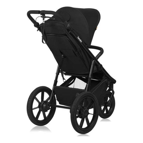 Lionelo Azura běžecký kočárek, Kolor materiału: Black Onyx, 6 zdjęcie