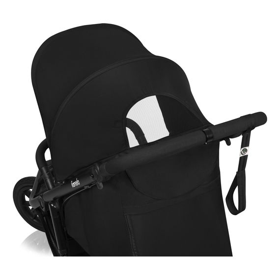 Lionelo Azura běžecký kočárek, Kolor materiału: Black Onyx, 9 zdjęcie