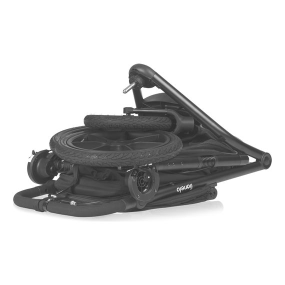 Lionelo Azura běžecký kočárek, Kolor materiału: Black Onyx, 12 zdjęcie