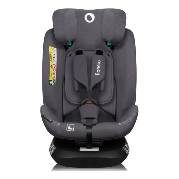 Lionelo Bastiaan One i-Size - 360° Rotating Multi-Group Car Seat (40-150 cm | 0-36 kg | Birth to 12 Years), Kolor: Grey Stone, image , 13 image