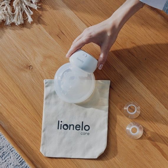 Lionelo Fidi Free Simple odsávačka mléka White Natural, 5 zdjęcie