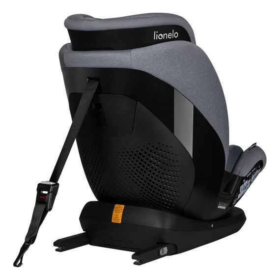 Lionelo Lavender i-Size - autosedačka pro batolata (76 - 150 cm | 9 - 36 kg | 15 měsíců - 12 let), Kolor: Grey Carbon, 14 zdjęcie