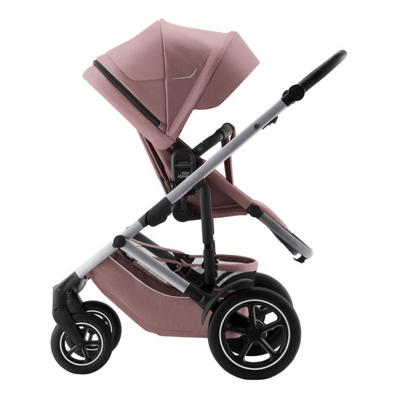 Britax Romer Smile 5Z - Premium Reversible Pushchair (Birth - 22 kg), Rodzaj: spacerowy, Kolor: Dusty Rose, image , 15 image