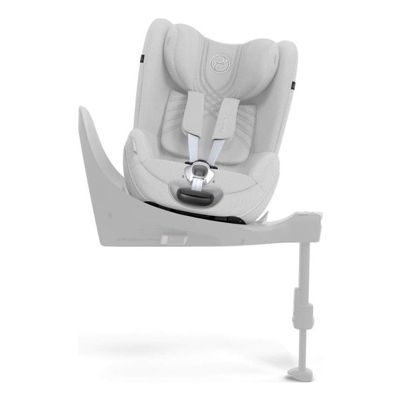 Cybex Sirona T i-Size - otočná autosedačka pro batolata (45–105 cm | 0–18 kg | 0–4 roky), Kolor: Plus Platinum White, 12 zdjęcie