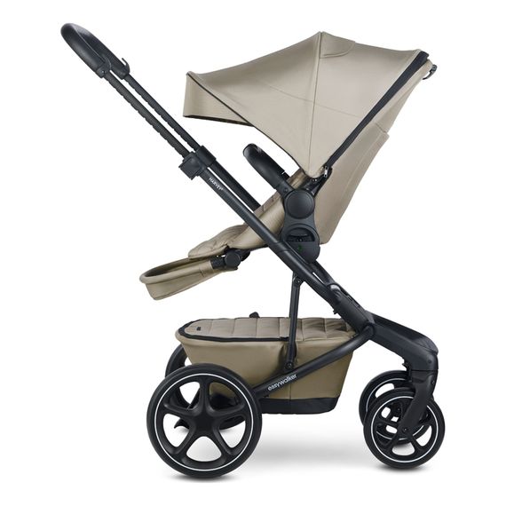 Easywalker Harvey 5 Premium 2-in-1 XXL Set, Rodzaj: zestaw XXL, Kolekcja: Premium, Kolor: Pearl Taupe, Rodzaj kół: bezobsługowe, image , 2 image
