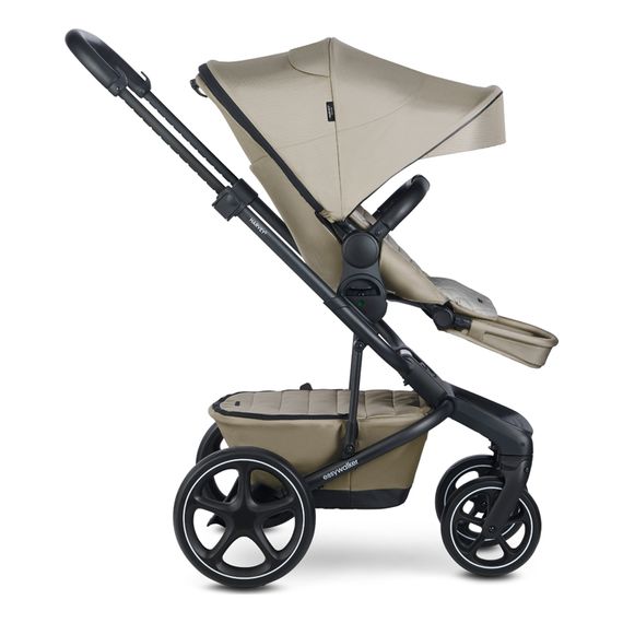 Easywalker Harvey 5 Premium 2-in-1 XXL Set, Rodzaj: zestaw XXL, Kolekcja: Premium, Kolor: Pearl Taupe, Rodzaj kół: bezobsługowe, image , 3 image