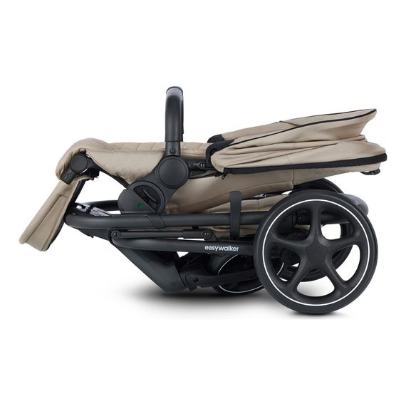 Easywalker Harvey 5 Premium 2-in-1 XXL Set, Rodzaj: zestaw XXL, Kolekcja: Premium, Kolor: Pearl Taupe, Rodzaj kół: bezobsługowe, image , 6 image
