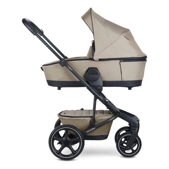Easywalker Harvey 5 Premium 2-in-1 XXL Set, Rodzaj: zestaw XXL, Kolekcja: Premium, Kolor: Pearl Taupe, Rodzaj kół: bezobsługowe, image , 15 image