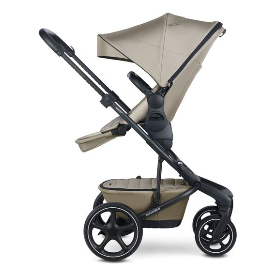 Easywalker Harvey 5 Premium 2-in-1 XXL Set, Rodzaj: zestaw XXL, Kolekcja: Premium, Kolor: Pearl Taupe, Rodzaj kół: bezobsługowe, image , 20 image