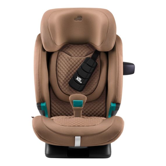 Britax Römer Advansafix Pro autosedačka pro batolata (76–150 cm | 9–36 kg | 15 měsíců–12 let), Kolor: LUX - Warm Caramel, 17 zdjęcie