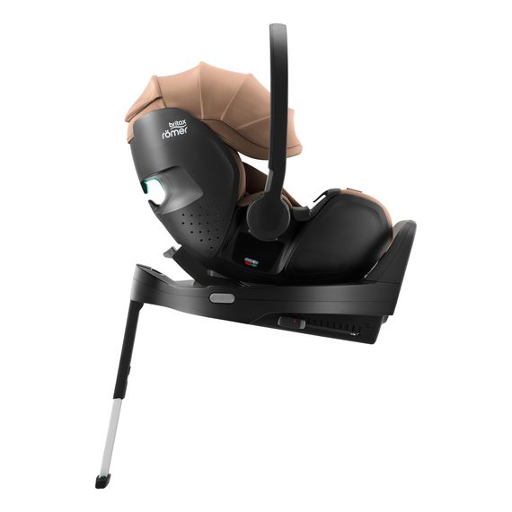 Britax Romer Baby-Safe Pro s bází Vario 5Z * Sleva v košíku * otočné vajíčko pro miminka (40–85 cm | 0–13 kg | 0–15 měsíců), Baza: baza Vario 5Z, Kolor: LUX - Warm Caramel, 11 zdjęcie
