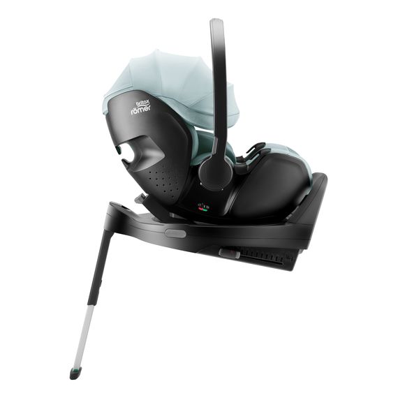 Britax Romer Baby-Safe Pro s bází Vario 5Z * Sleva v košíku * otočné vajíčko pro miminka (40–85 cm | 0–13 kg | 0–15 měsíců), Baza: baza Vario 5Z, Kolor: Style - Harbor Blue, 11 zdjęcie