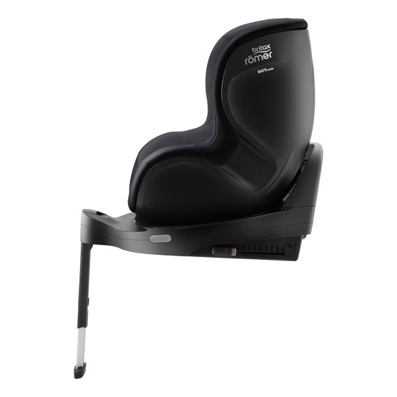 Britax Romer Dualfix 5Z - 360° Rotating Car Seat for Toddlers (61-105 cm | 9-18 kg | 3 Months to 4 Years), Baza: bez bazy, Kolor: Style - Carbon Black, image , 16 image