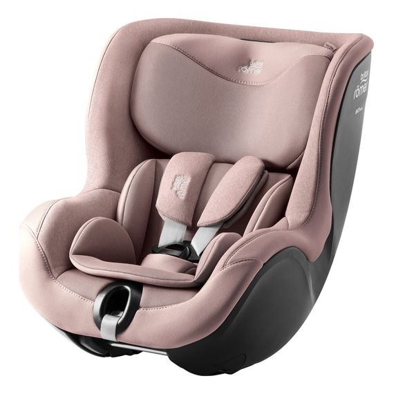 Britax Romer Dualfix 5Z - 360° Rotating Car Seat for Toddlers (61-105 cm | 9-18 kg | 3 Months to 4 Years), Baza: bez bazy, Kolor: Style - Dusty Rose, image 