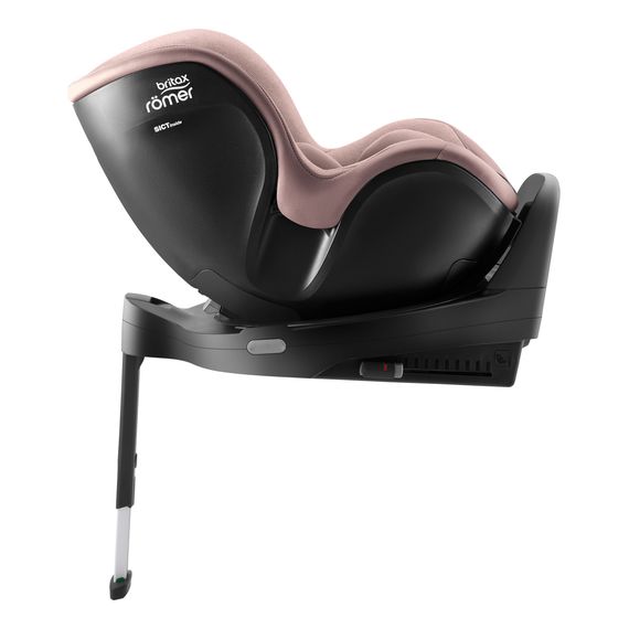 Britax Romer Dualfix 5Z - 360° Rotating Car Seat for Toddlers (61-105 cm | 9-18 kg | 3 Months to 4 Years), Baza: bez bazy, Kolor: Style - Dusty Rose, image , 18 image