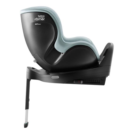 Britax Romer Dualfix 5Z - 360° Rotating Car Seat for Toddlers (61-105 cm | 9-18 kg | 3 Months to 4 Years), Baza: bez bazy, Kolor: Style - Harbor Blue, image , 18 image