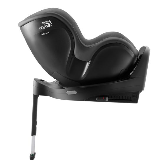 Britax Romer Dualfix 5Z - 360° Rotating Car Seat for Toddlers (61-105 cm | 9-18 kg | 3 Months to 4 Years), Baza: bez bazy, Kolor: Style - Mineral Grey, image , 17 image