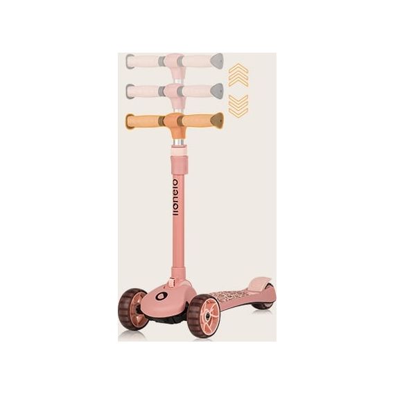 Lionelo balanční koloběžka 2v1 Franky Pink Rose, Kolor: Pink Rose, 8 zdjęcie