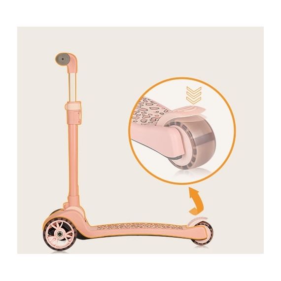 Lionelo balanční koloběžka 2v1 Franky Pink Rose, Kolor: Pink Rose, 9 zdjęcie