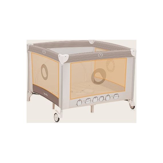 Lionelo ohrádka Bonnie Beige Sand, Kolor: Beige Sand, 11 zdjęcie