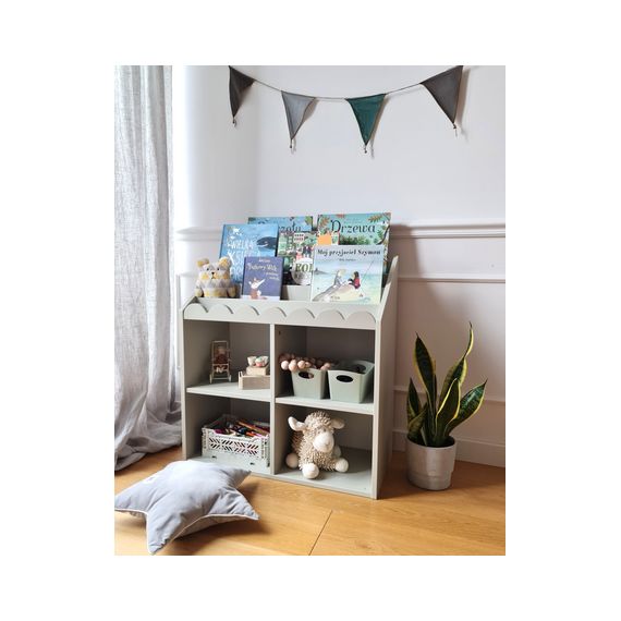 Bellamy BooK NooK regál Sage, Kolor: Sage, 6 zdjęcie