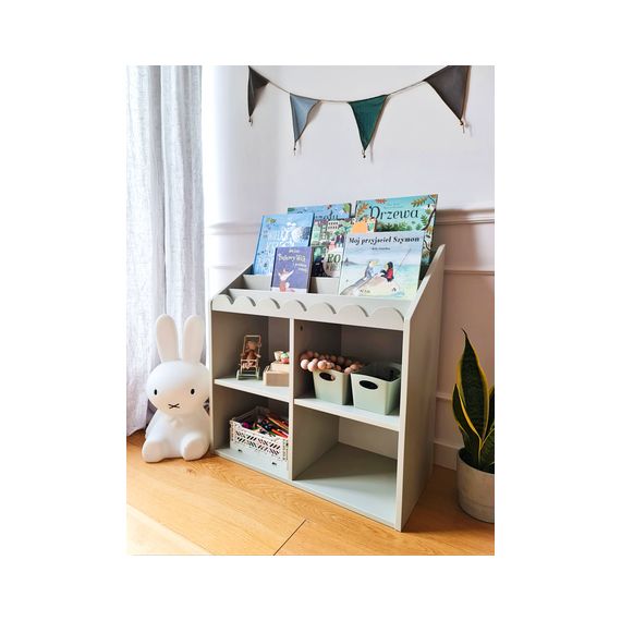 Bellamy BooK NooK regál Sage, Kolor: Sage, 8 zdjęcie
