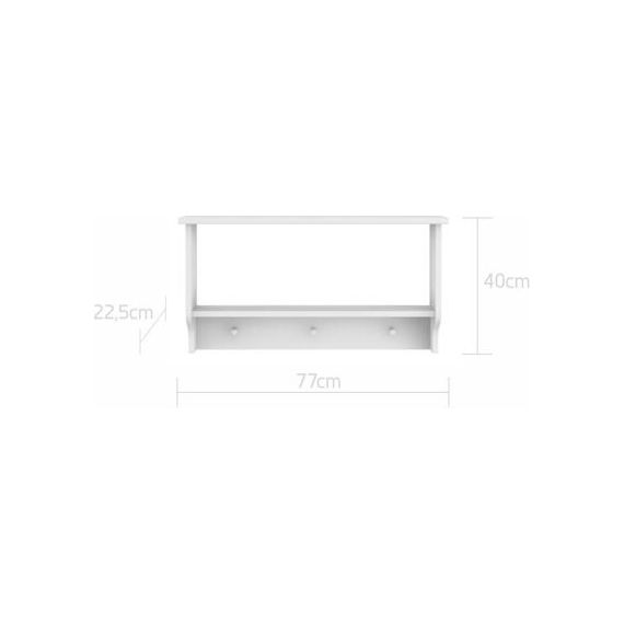 Bellamy Ines polička Elegant White, Kolor: Elegant White, 5 zdjęcie