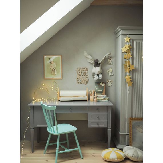 Bellamy Ines sekretář Neutral Gray, Kolor: Neutral Gray, 12 zdjęcie