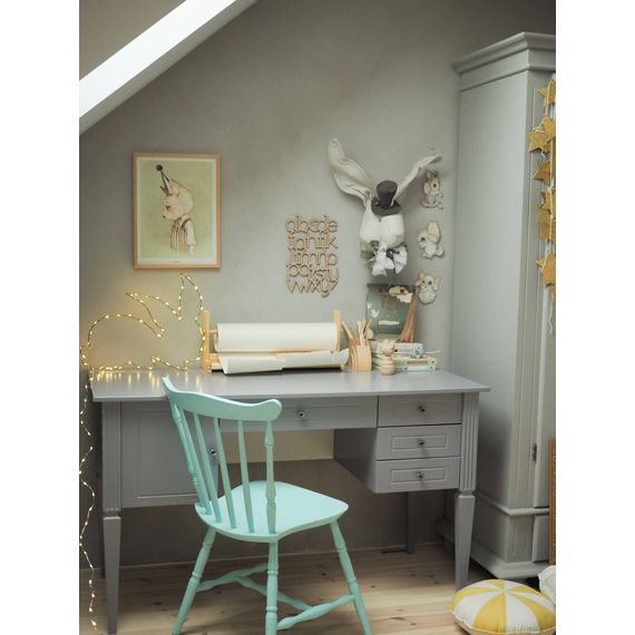 Bellamy Ines sekretář Neutral Gray, Kolor: Neutral Gray, 13 zdjęcie