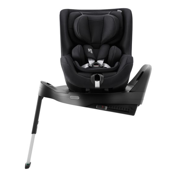 Britax Römer Dualfix Pro - otočná autosedačka pro děti (40–105 cm | 0–19 kg | 0–4 roky), Kolor: Classic - Deep Black, 9 zdjęcie
