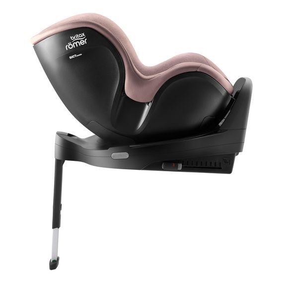 Britax Römer Dualfix Pro - otočná autosedačka pro děti (40–105 cm | 0–19 kg | 0–4 roky), Kolor: Style - Dusty Rose, 13 zdjęcie