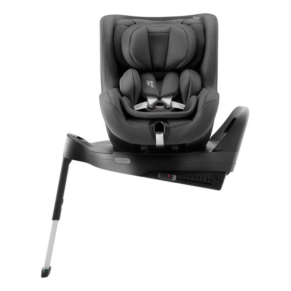 Britax Romer Dualfix Pro - 360° Rotating Car Seat from Birth (40-105 cm | 0-19 kg | Birth to 4 Years), Kolor: Style - Mineral Grey, image , 9 image