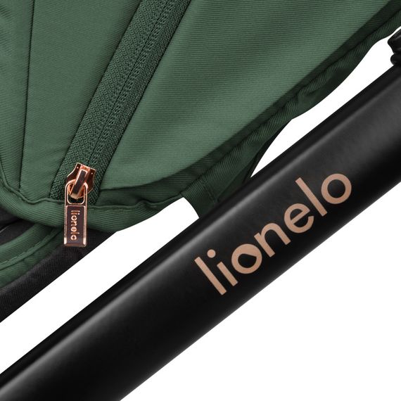 Lionelo Layla kočárek 2v1 hluboký a sportovní, Rodzaj wózka: głęboko-spacerowy, Kolor materiału: Green Forest, 15 zdjęcie
