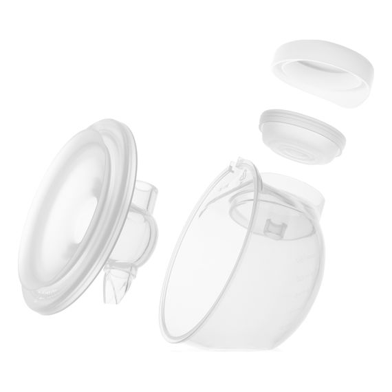 Lionelo Twee Free odsávačka mléka White Natural, 2 zdjęcie