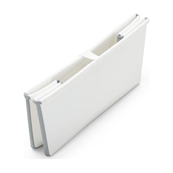 Stokke Flexi Bath – skládací vanička se stojanem White, Kolor: White, Wariant: wanienka ze stojakiem, 6 zdjęcie