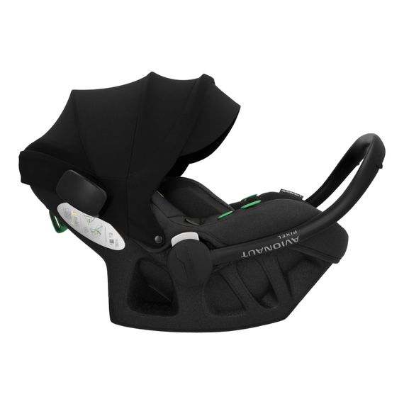 Avionaut Pixel PRO 2.0 C s bází IQ Orbit - lehká otočná autosedačka pro miminka (40 - 86 cm | 0 - 13 kg | 0 - 15 měsíců), Baza: baza IQ Orbit, Kolor: Black, 7 zdjęcie
