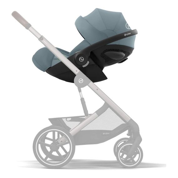 Cybex Cloud G i-Size - autosedačka pro miminka (40-87 cm | 0-13 kg | 0 měsíců - 2 roky), Baza: bez bazy, Kolor: Plus Stormy Blue, 7 zdjęcie