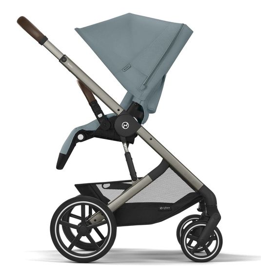 Cybex Balios S Lux 2.0 - Premium Reversible Pushchair (Birth - 22 kg), Rodzaj: spacerowy, Kolor: Stormy Blue, image , 10 image