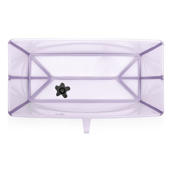 Stokke Flexi Bath X-Large - velká skládací vanička s lehátkem Lavender, Kolor: Lavender, Wariant: wanienka z leżaczkiem, 6 zdjęcie