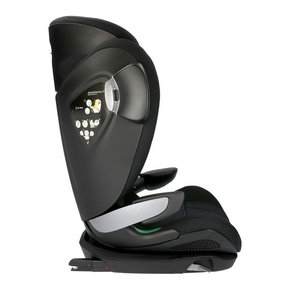 Avionaut MaxSpace Comfort System+ - autosedačka pro starší děti (100-150 cm | 15-36 kg | 3-12 let), Kolor: Smart Black, 11 zdjęcie
