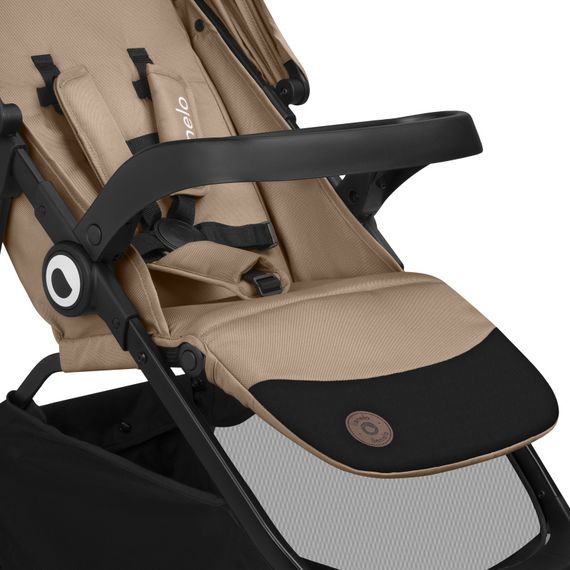 Lionelo Emma One - wózek spacerowy, Kolor materiału: Beige Sand, 9 zdjęcie