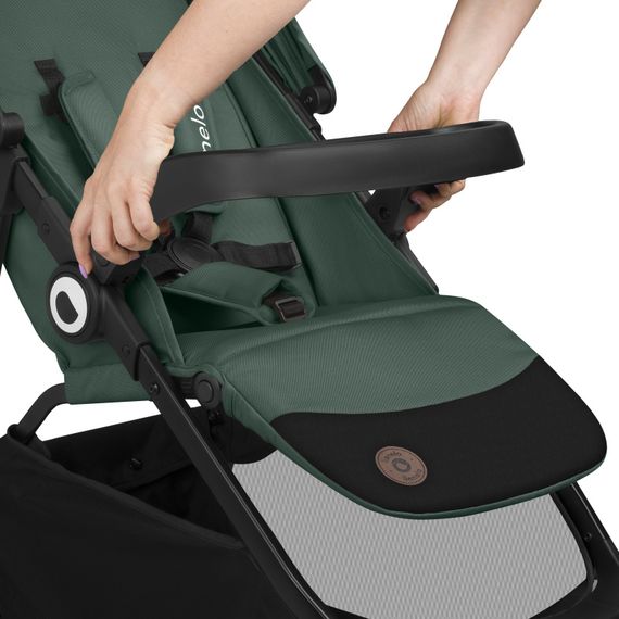 Lionelo Emma One - sportovní kočárek, Kolor materiału: Green Forest, 9 zdjęcie