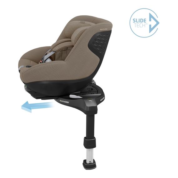 Maxi-Cosi Pearl 360° Pro obrotowy fotelik samochodowy 61 - 105 cm | 0 - 17 kg | 0 - 4 lat, Baza: bez bazy, Kolor: Authentic Truffle, 18 zdjęcie