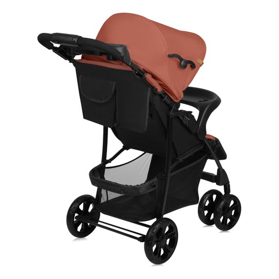 Lionelo Emma Plus - Pushchair with Organiser (6 months - 15 kg), Kolor: Coral Pink, image , 10 image