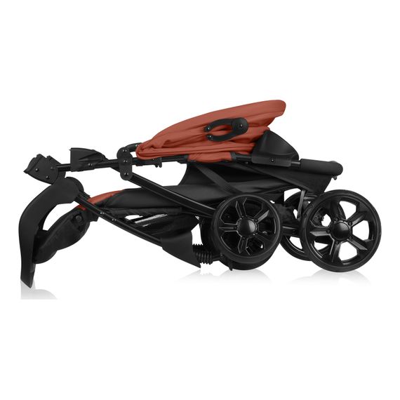 Lionelo Emma Plus - Pushchair with Organiser (6 months - 15 kg), Kolor: Coral Pink, image , 16 image