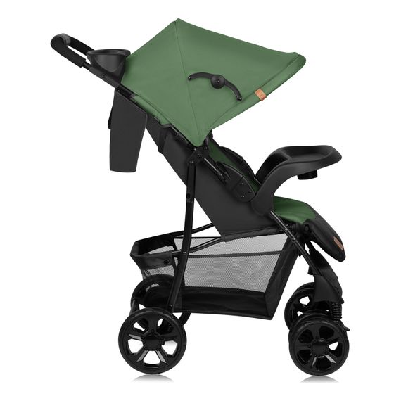 Lionelo Emma Plus - Pushchair with Organiser (6 months - 15 kg), Kolor: Green Emerald, image , 10 image