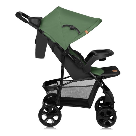 Lionelo Emma Plus - Pushchair with Organiser (6 months - 15 kg), Kolor: Green Emerald, image , 11 image